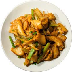 кальмары с овощами