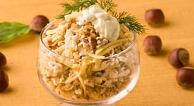 Сырные салаты, рецепты салатов