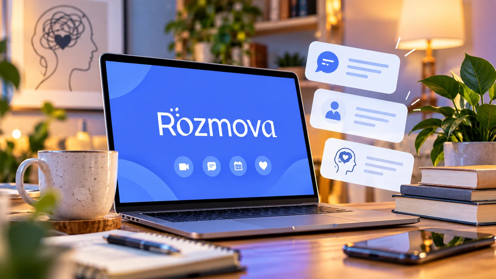 Платформа для онлайн-психотерапії для чоловіка Rozmova